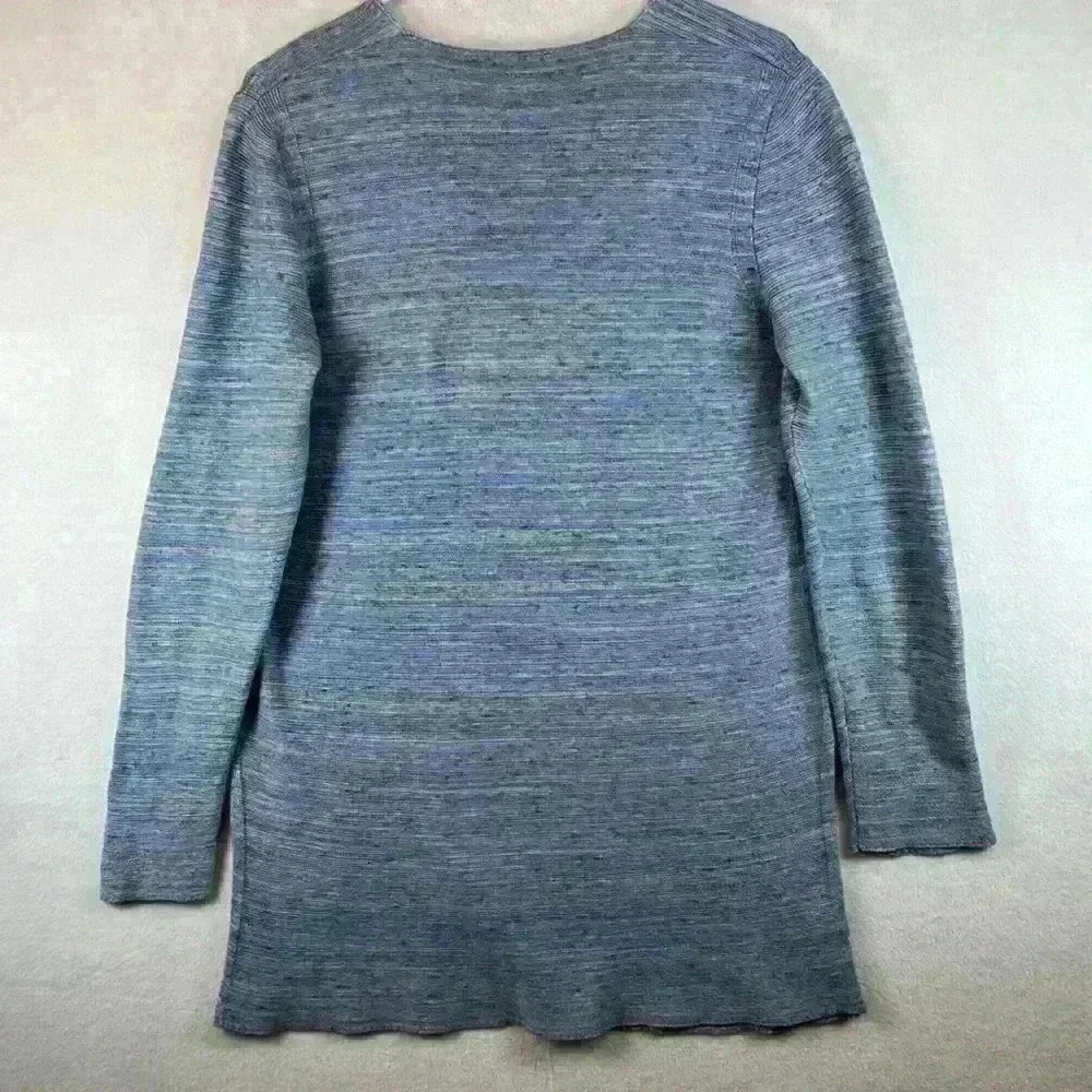 J. Jill PureJill Top Blue Women’s Size Small V Neck Long Sleeve Tunic